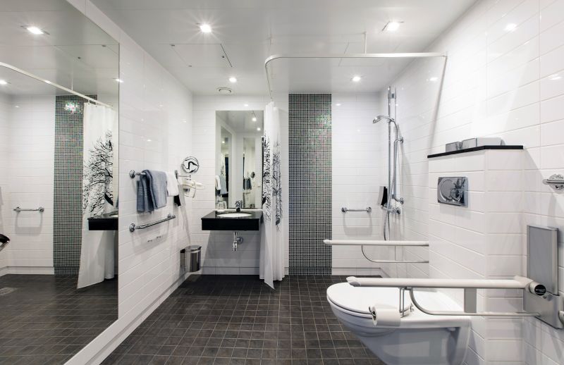 Contemporary Shower Areas